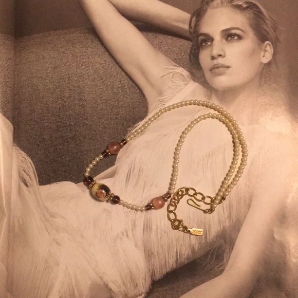 Vintage 1928 pearl necklace/ choker - Picture 6 of 6